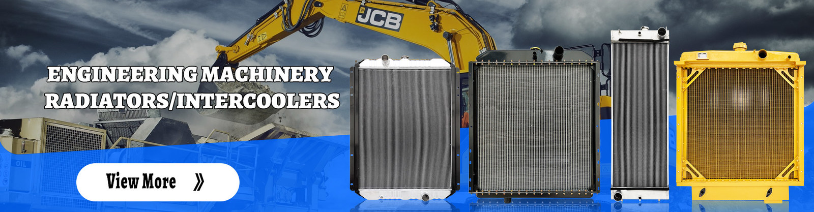 বুলডোজার রেডিয়েটর