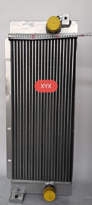 Xugong 60 অ্যালুমিনিয়াম এক্সকাভেটর রেডিয়েটর সমাবেশ ডাবল পাস