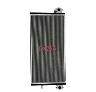 কালো অ্যালুমিনিয়াম তেল কুলার DX225 DX200 DX220 DX230 DX190 DX235