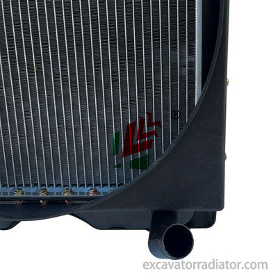 Weichai K4100 38 ডান কোণ DF ভারী দায়িত্ব ইঞ্জিনিয়ারিং যন্ত্রপাতি রেডিয়েটার অ্যালুমিনিয়াম কোর অটোমোবাইল যন্ত্রাংশ