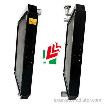 জিয়াংহাই জেএসি 1024 বাস রেডিয়েটার কুলার সমাবেশ অ্যালুমিনিয়াম যাত্রীবাহী গাড়ি ইঞ্জিন কুলিং সিস্টেম ওয়াটার ট্যাঙ্ক সিলভার রঙ