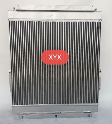 38KG হাইড্রোলিক তেল রেডিয়েটর কার্টার E320 এক্সকাভেটর সমস্ত অ্যালুমিনিয়াম ব্যবহার করে